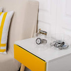 . Set of 3 Sizes (6", 5", 4") Acrylic Round Cylinder Display Nesting Riser Stands with Hollow Bottoms, Crystal, alternate