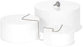 . Set of 3 Sizes (6", 5", 4") Acrylic Round Cylinder Display Nesting Riser Stands with Hollow Bottoms, Glossy