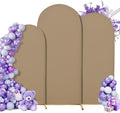 Set of 3 Wedding Arch Cover Stretchy Spandex Fabric Backdrop for Arch Stand
