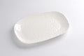 Shatterproof Melamine Medium Serving Platter, 14 x 9 Inch, Food, Freezer, Dishwasher Safe, White in 14 x 9 Inch