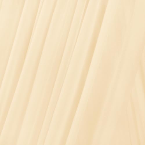 Sheer Gauze Wedding Arch Draping Fabric 29" x 20 FT 1 Panel Champagne in Champagne, alternate view 5