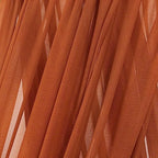 Sheer Gauze Wedding Arch Draping Fabric 29" x 20 FT 1 Panel Terracotta in Terracotta, alternate view 5