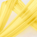 Sheer Gauze Wedding Arch Draping Fabric 29" x 20 FT 1 Panel Yellow in Yellow, alternate view 3