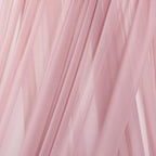 Sheer Gauze Wedding Arch Draping Fabric 29" x 20 FT 4 Panel Dusty Rose in Dusty Rose, alternate view 5