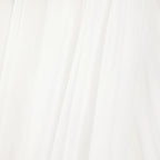 Sheer Wedding Arch Draping Fabric 29" x 20 FT 1 Panel Ivory White in Ivory White, alternate view 5