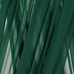 Sheer Wedding Arch Draping Fabric 29" x 20 FT 2 Panels Emerald Green in Emerald Green, alternate view 5