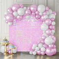 Shimmer Wall Backdrop Pink 24Pcs Sequin Panels Decoration