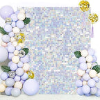 Shimmer Wall Backdrop Sequin Panels 24 Packs-Sparkly Backdrop