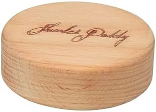 Shucker Paddy Oyster Tray Set, 2-in-1 Stainless Steel Oyster Shucking & Serving Tray with Wooden Puck, Holds 24, alternate