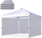 SideWall for 10x10 Canopy Frame, 3 Pack SunWall Only, Light Grey in Light Grey