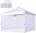Sidewalls for 10x10 Canopy Frame, 3 Pack SunWalls Only, White in White