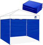 Sidewalls for 10x10 Pop Up Canopy, Blue (3Pcs Sidewalls Only)
