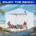 Sidewalls for 12x12 Pop Up Canopy, Black (3Pcs Sidewalls Only), alternate view 7