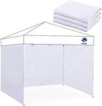 Sidewalls for 12x12 Pop Up Canopy, White (3Pcs Sidewalls Only)