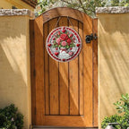 Sign Rose Wreath for Valentines Day Wooden Plaque 12 Inch, alternate view 7