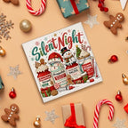 Silent Night Christmas Decor, Funny Medical Christmas Decorations in Night, alternate view 4