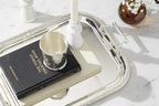 Silverplate Rectangular Serving Tray with Handles, 16-Inch in Metallic, alternate view 5