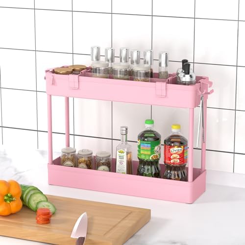 Slim Storage Cart 4 Tier, Bathroom Organizer Rolling Utility, Mobile Shelving Unit Slide Out for Office, alternate view 6