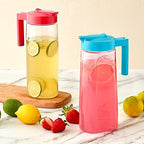 Slim - Tritan Pitcher (64 oz), Unbreakable Plastic Water Pitcher with Lid, BPA-Free, Heat-Resistant, alternate view 2