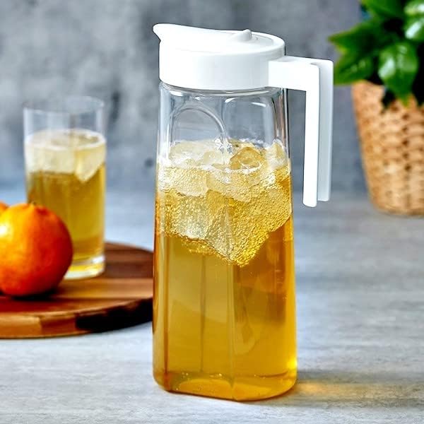 Slim - Tritan Pitcher (64 oz), Unbreakable Plastic Water Pitcher with Lid, BPA-Free, Heat-Resistant, alternate view 2