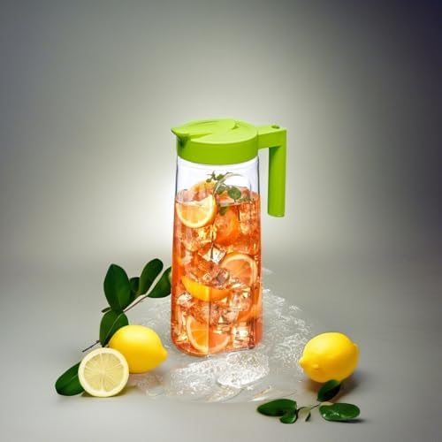 Slim - Tritan Pitcher (64 oz), Unbreakable Plastic Water Pitcher with Lid, BPA-Free, Heat-Resistant, alternate view 5