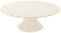 Small Cream Reusable Bamboo Cake Stand (Pack of 1) in Multicolor