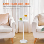 Small Round Side Table, Drink Table, Coffee Martini Table, alternate view 4