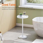 Small Round Side Table, Drink Table, Coffee Martini Table, alternate view 5