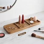 Small Wooden Tray | Acacia Wood Tray for Vanity, Bathroom Counter, Coffee Table & Toilet | Perfect for Jewelry, alternate