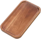 Small Wooden Tray and Platter, Mini Charcuterie Boards, 10"x5.5" in 10" x 5.5" in Acacia Wood