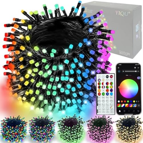Smart Color Changing Christmas Lights 132 FT 400 LED App Remote
