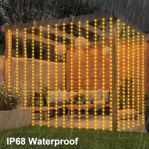Smart Color Changing Curtain Lights RGB 5050 Built in Chip with App Remote, alternate view 7