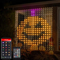 Smart Curtain Lights Plug in 400 LED Curtain Fairy Lights with App & Remote