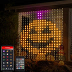 Smart Curtain Lights Plug in 400 LED Curtain Fairy Lights with App & Remote