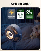 Smart Pedestal Fan, Rechargeable Oscillating Standing Fan for Bedroom, Corded & Cordless, Adjustable Height, alternate view 6