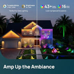 Smart Solar Spot Lights Outdoor SL5C, IP67 Solar Lights Outdoor, alternate view 4