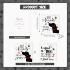 Smile Double-Sided Dog Lover Wooden Block Decor, alternate view 2