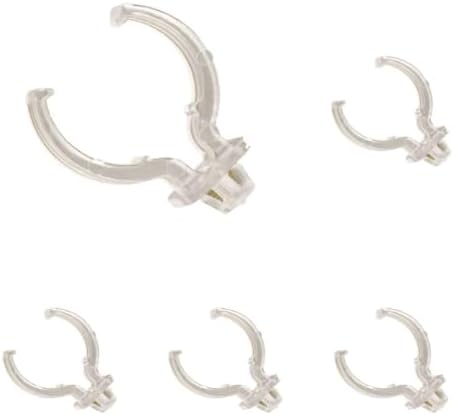 Snap-In Lamp Support Clip for Vertical Mount 2G11 Base Twin Tube Fluorescent Lampholder, 23452-V (Pack of 5)