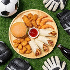 Soccer Party Decorations Wooden Soccer Charcuterie Board, Serving Tray for Sports Birthday Party, Team Game Day, alternate