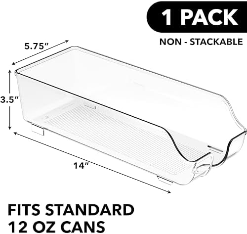 Soda Can Organizer Dispenser for Refrigerator/Pantry, alternate view 3