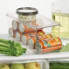Soda Can Organizer, Set of 2, Clear in Clear, alternate view 2