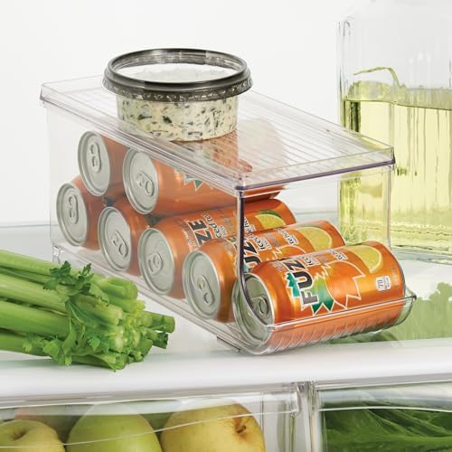Soda Can Organizer, Set of 2, Clear in Clear, alternate view 2