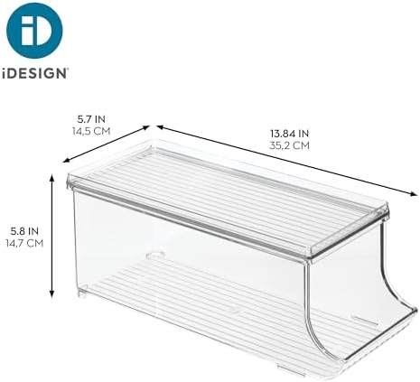 Soda Can Organizer, Set of 2, Clear in Clear, alternate view 3