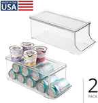 Soda Can Organizer, Set of 2, Clear in Clear, alternate view 4