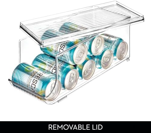 Soda Can Organizer, Set of 2, Clear in Clear, alternate view 5
