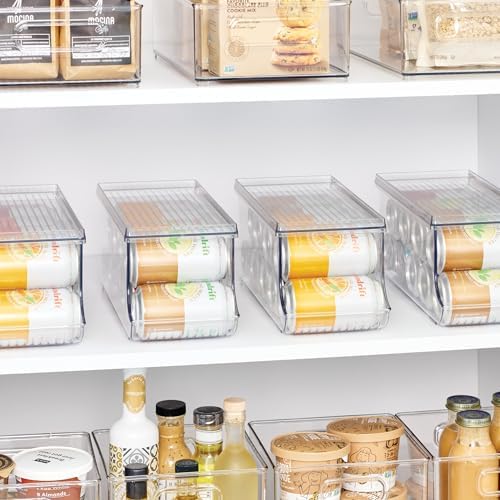 Soda Can Organizer, Set of 2, Clear in Clear, alternate view 6