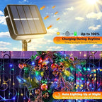 Solar Fairy Lights, 4Pack Total 104FT 320LED Lights, Multicolor, alternate view 2