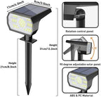 Solar Lights Outdoor Waterproof - 6 Pack (Cool White) in Cool White, alternate view 5
