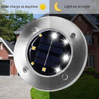 Solar Lights Outdoor Waterproof, Cold White, 16 Pack Ground Lights, alternate view 4