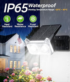 Solar Lights Outdoor Waterproof IP65, Solar Spot Lights Outdoor With 14 Big LEDs, 2-in-1 Wall Lights & 2 Modes, alternate